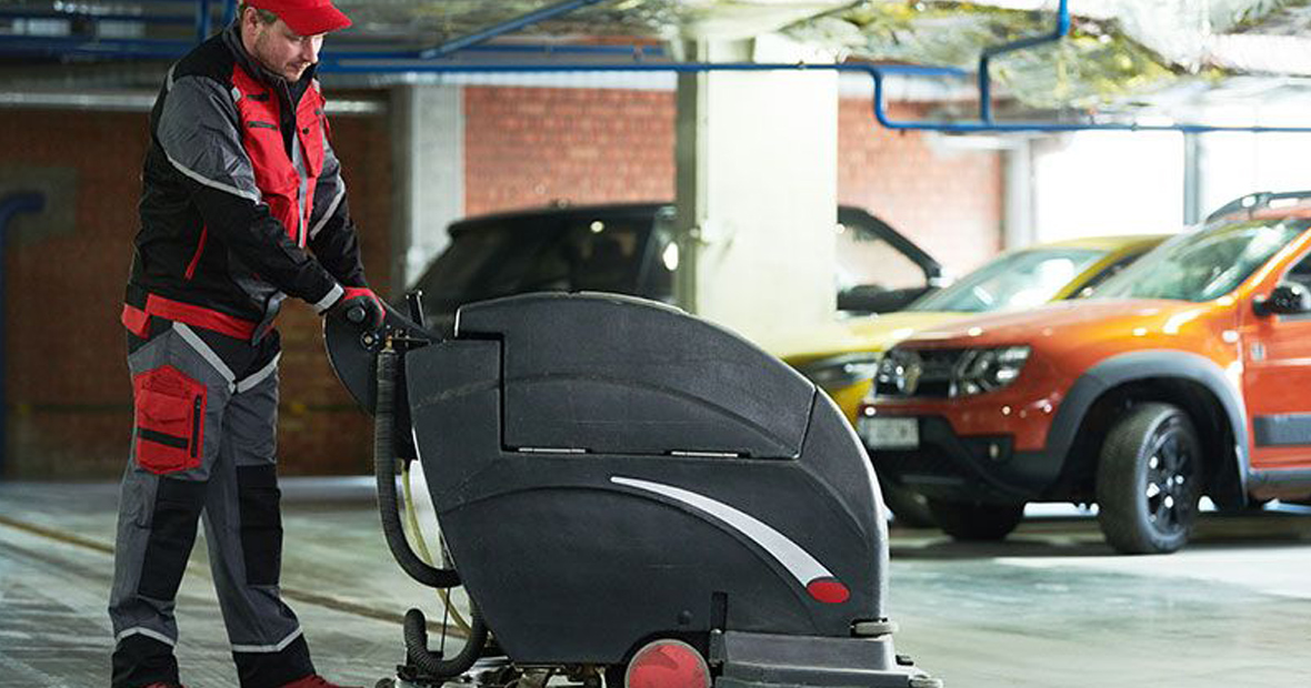 nettoyage de parking